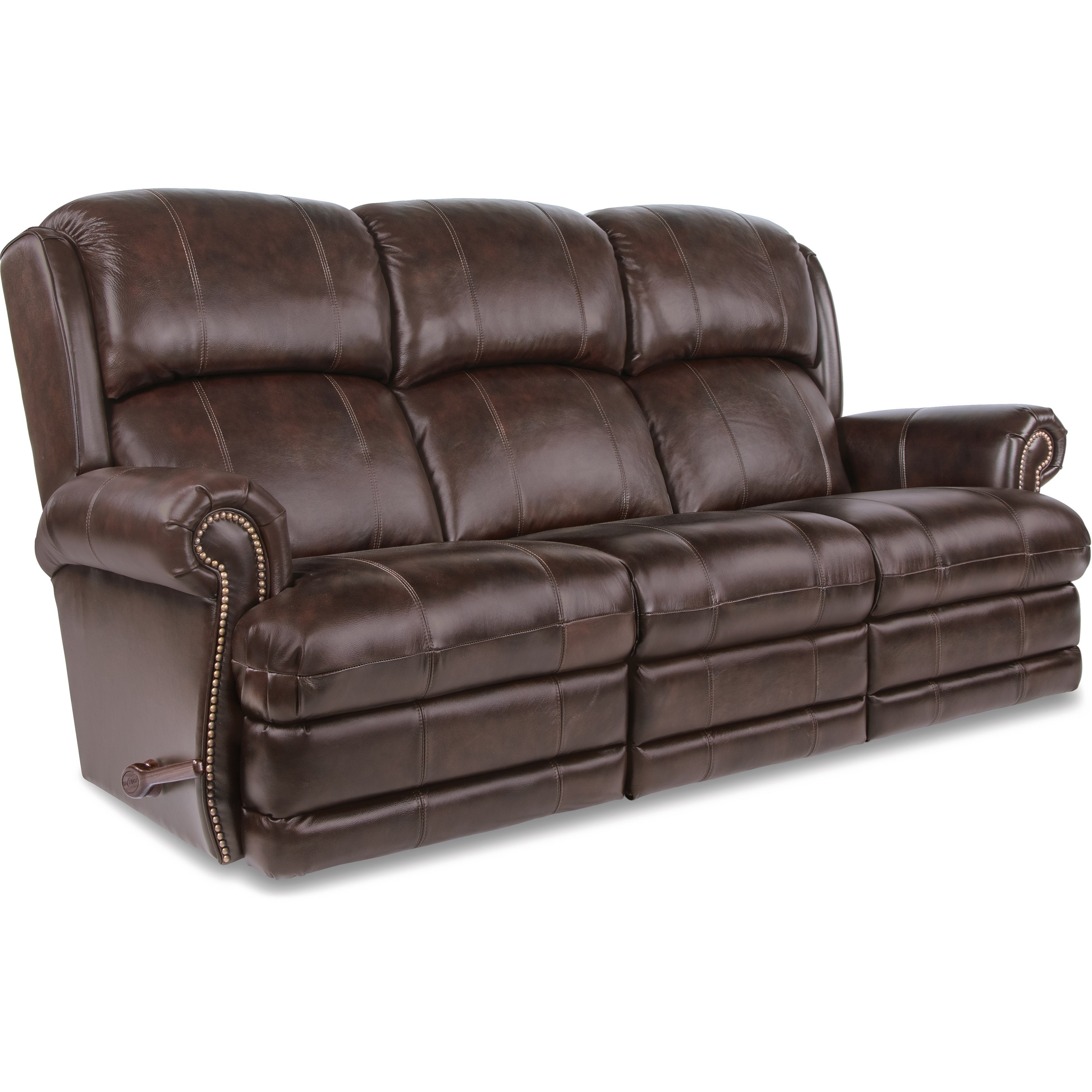 LaZBoy Kirkwood Traditional Space Saver Reclining Sofa Conlin's